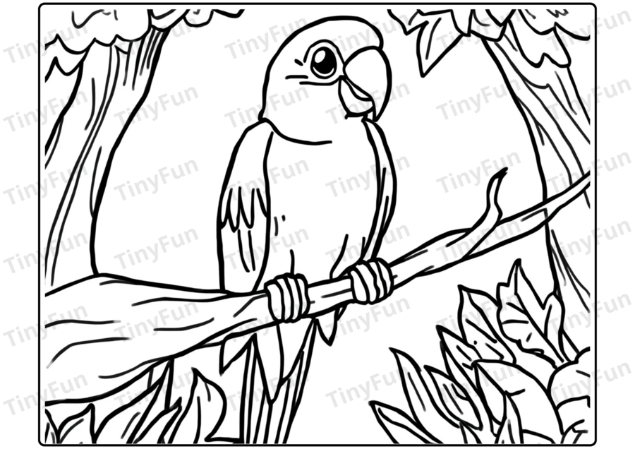 Zwierzęta z zoo – kolorowanki dla dzieci (25 stron)