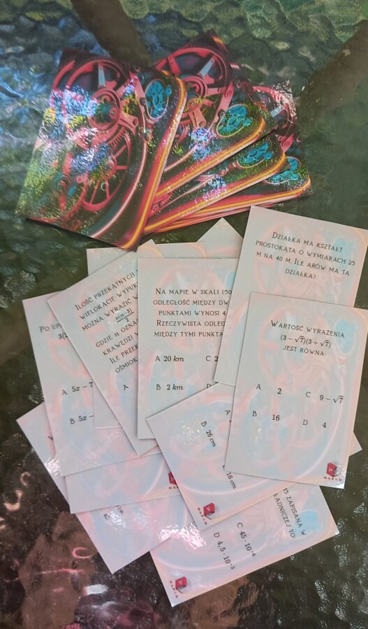 Fiszki E8 - matematyka - zestaw II ABC