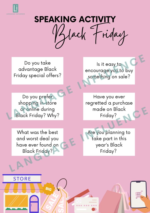 Angielski - Lekcja o Black Friday - "Are you a shopping junkie?"