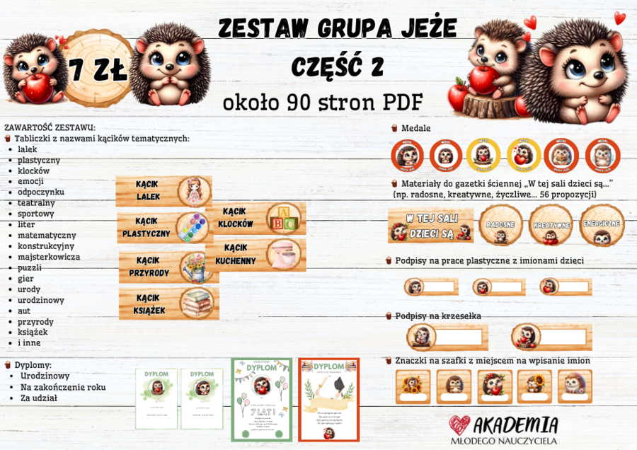 ZESTAW JEŻE - CZĘŚĆ 2