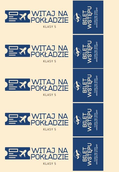 Bilet Wstępu do Klasy 5
