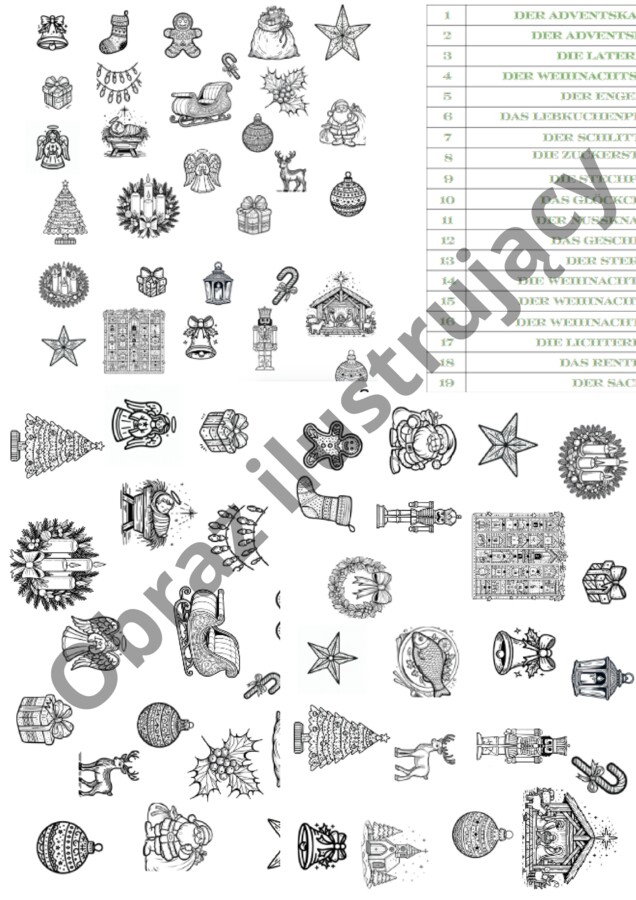 Adwentowy Kalendarz Kolorowania: Kreatywna Droga do Świąt!
