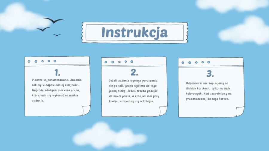 Escape room. "Akademia Pana Kleksa".