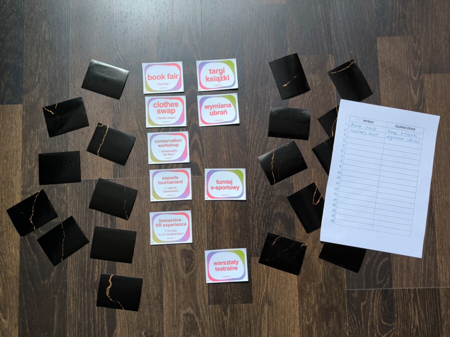 Together 5: Unit 7 – Kompletny Zestaw Kart Memory ze słownictwem  (86 kart!)