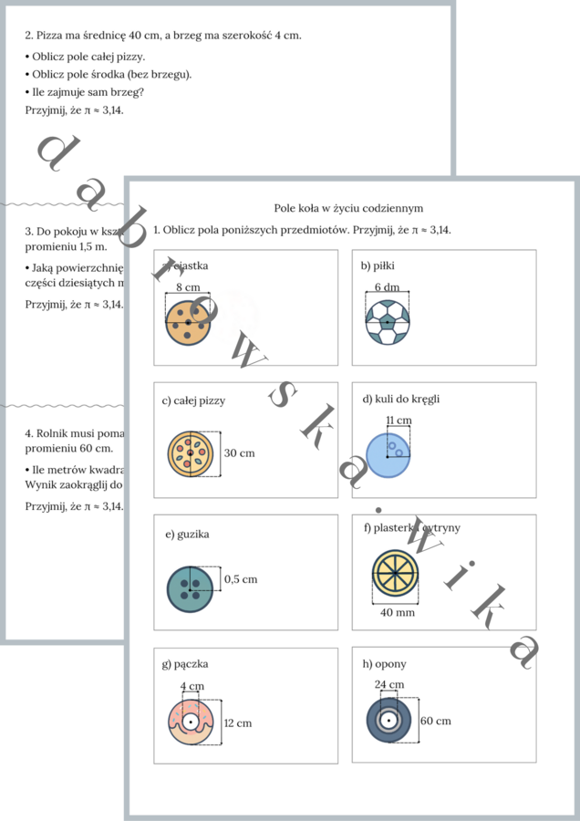 Pole koła w życiu codziennym