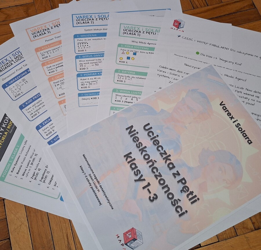 Cyfrowa Przygoda z Pi – Matematyczny Karty Pracy (Klasy 1-3) + MEGA GRATISY!