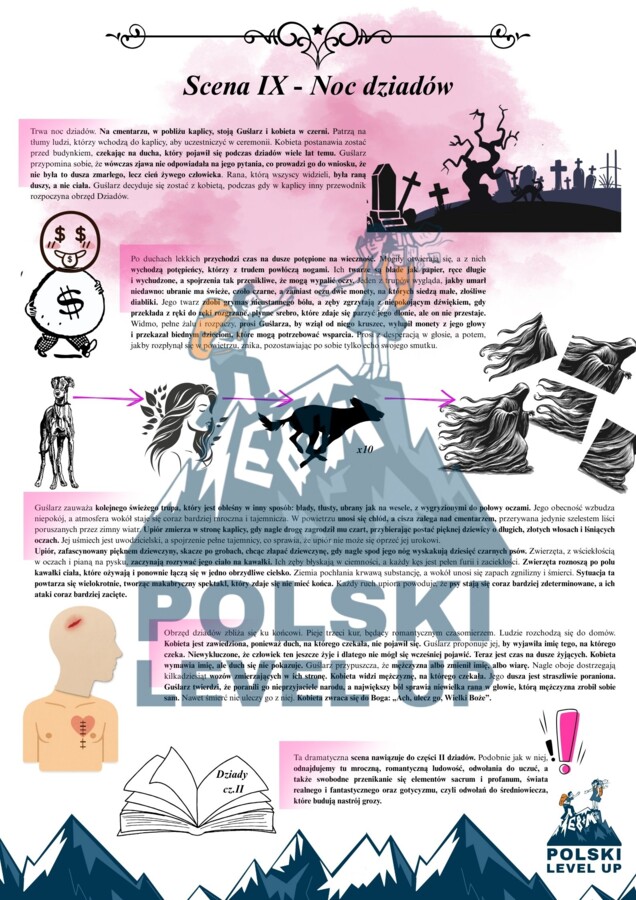 Dziady cz. III (28 stron analizy)_ Polski Level Up