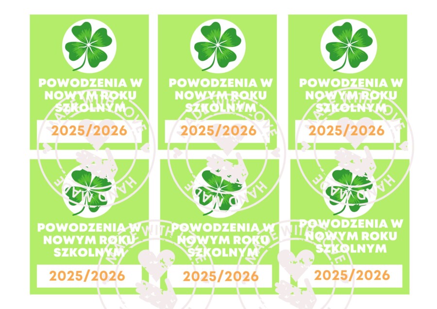 Nowy rok 2025/2026 wklejka