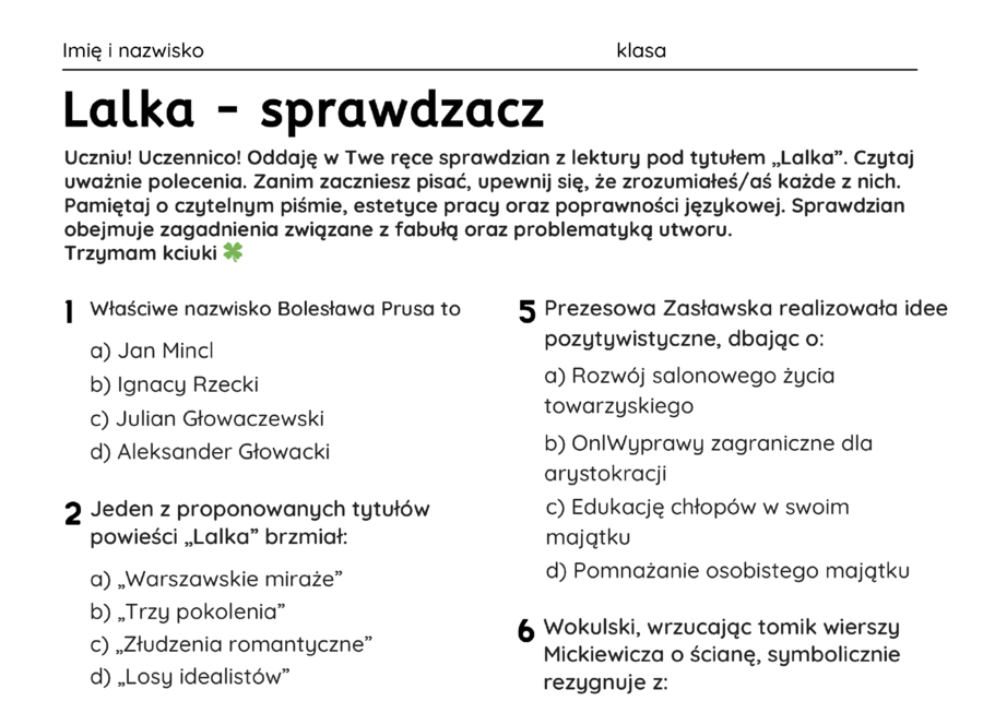 "Lalka" sprawdzacz :)