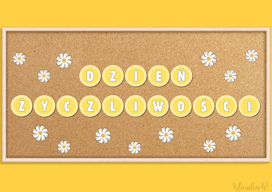 Gazetka szkolna na Dzień Życzliwości