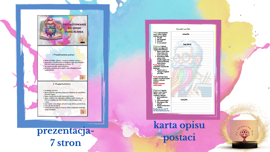 Opis pana Kleksa- lekcja