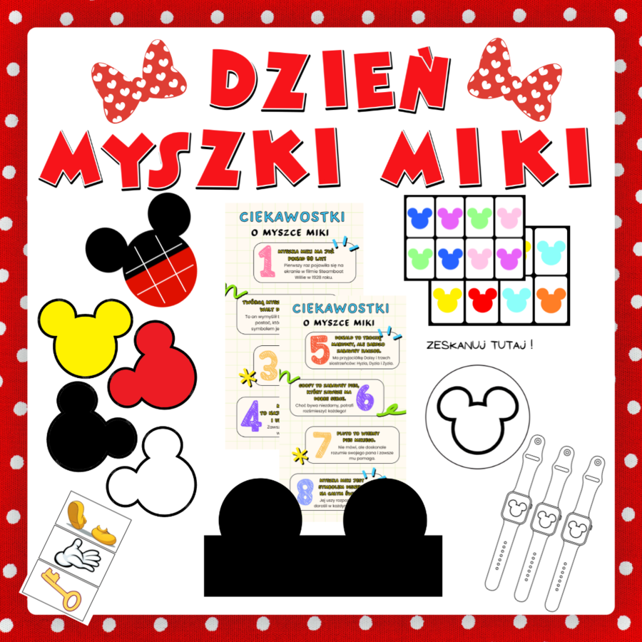 DZIEŃ MYSZKI MIKI - 18 LISTOPADA