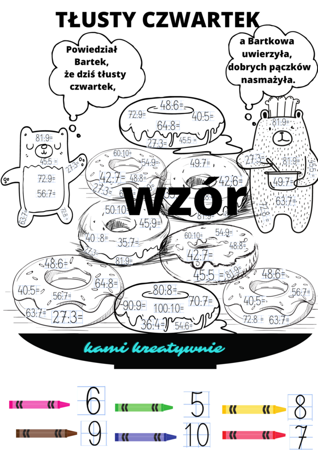 Tłusty czwartek - dzielenie