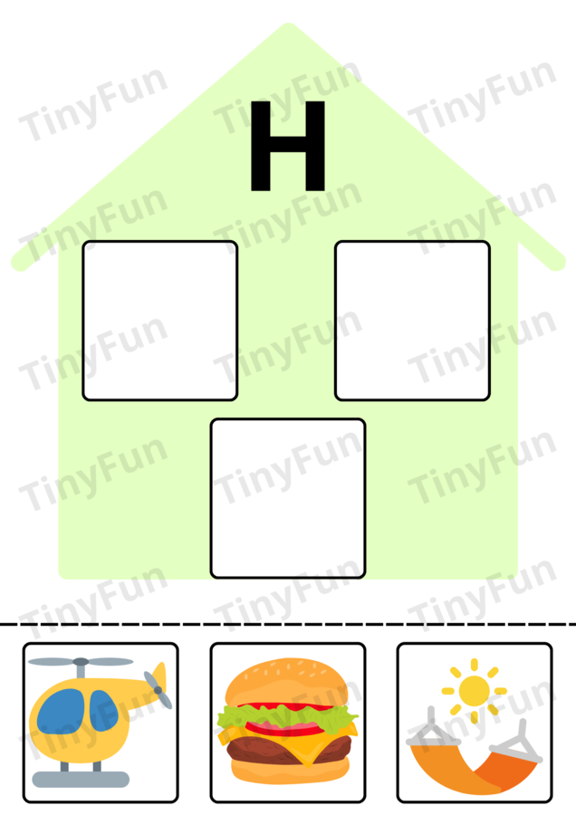 🏠✨ Domki Literkowe – Nauka Alfabetu Poprzez Zabawkę i Obrazki 📚
