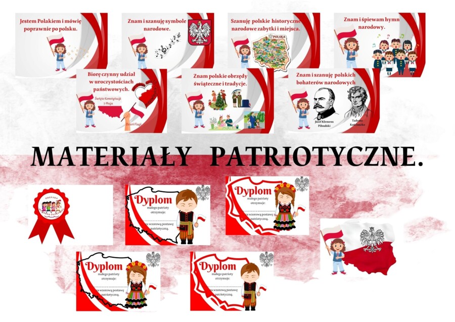 MATERIAŁY PATRIOTYCZNE