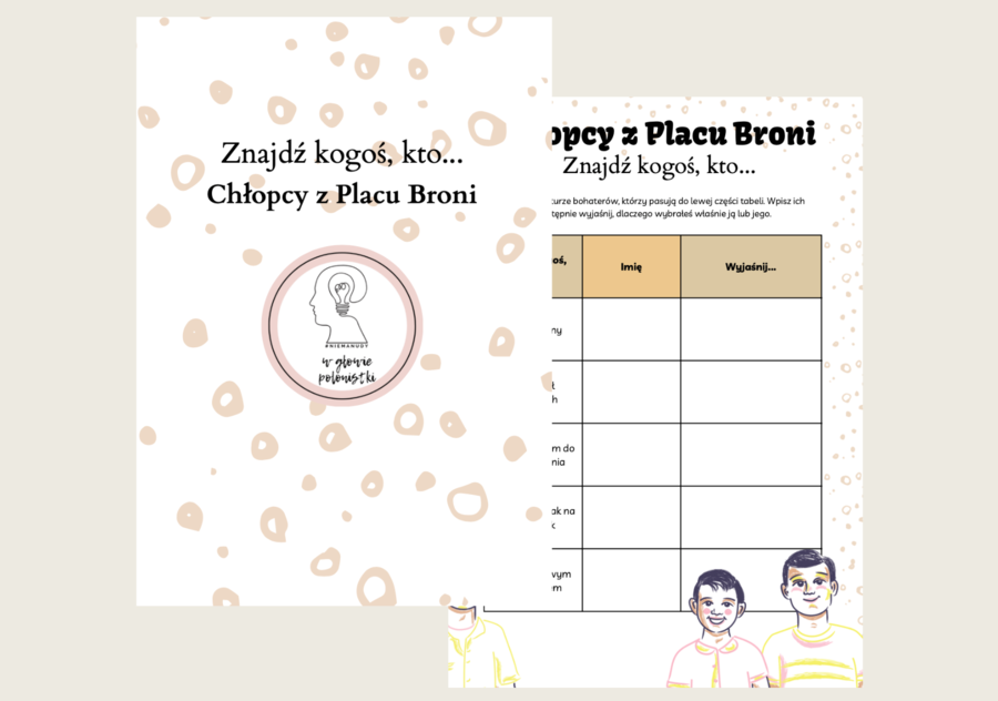 Znajdź kogoś, kto... Chłopcy z Placu Broni