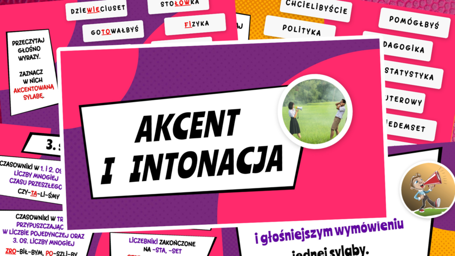 Akcent i intonacja - teoria i ćwiczenia