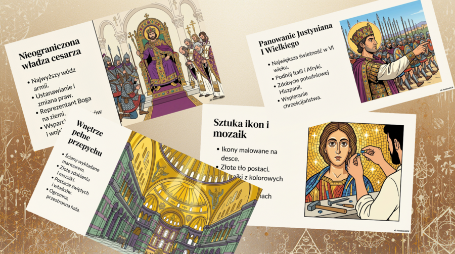 Bizancjum w czasach świetności - prezentacja