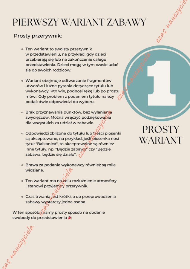 Jaka to melodia. Dzień Mamy i Taty. Dzień Rodziny. Zabawa z publicznością.