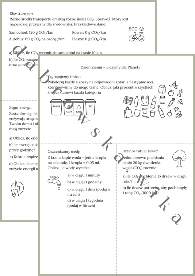 Dzień Ziemi ‐ liczymy dla Planety