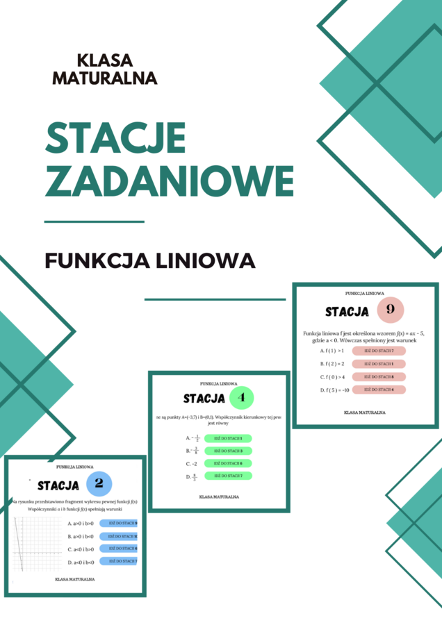 Stacje zadaniowe - funkcja liniowa