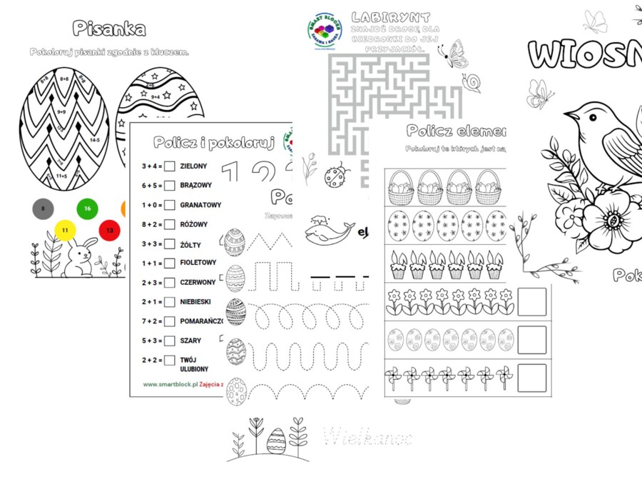 Wielkanoc - wiosna. Materiał edukacyjny.