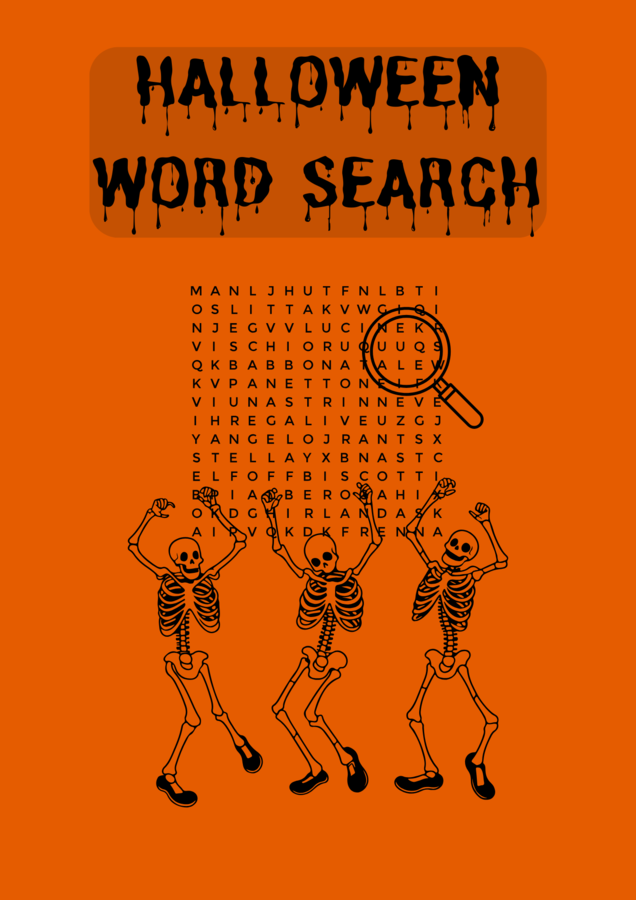 Halloween Word Search