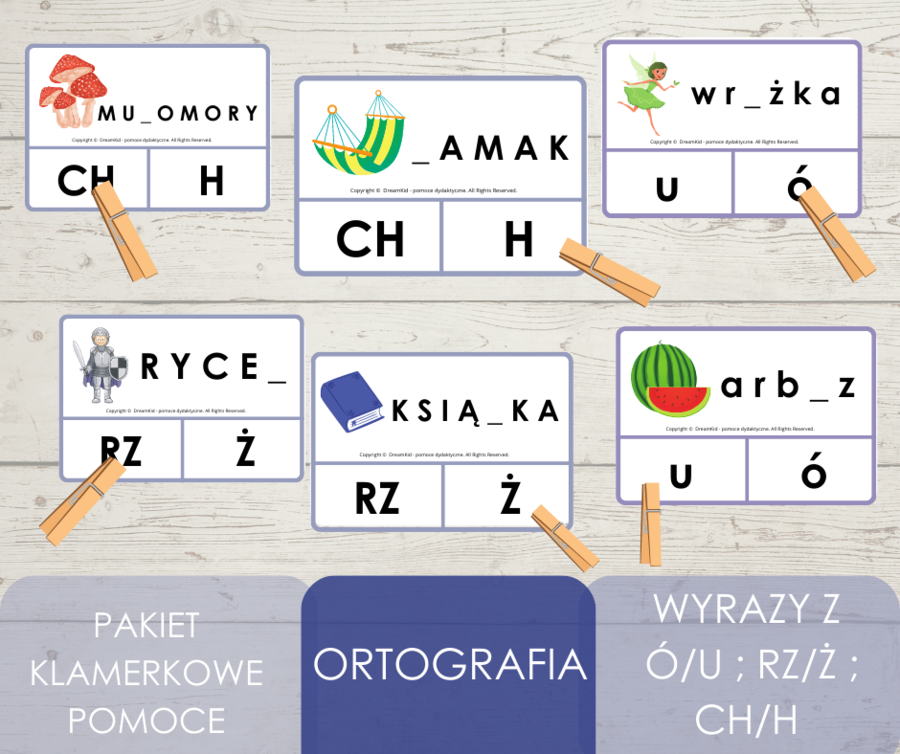 Pakiet - Klamerkowa ortografia