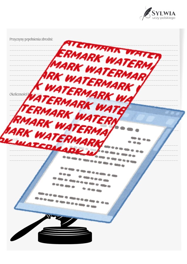 📒Notatnik maturalny „Zbrodnia i kara" Fiodor Dostojewski