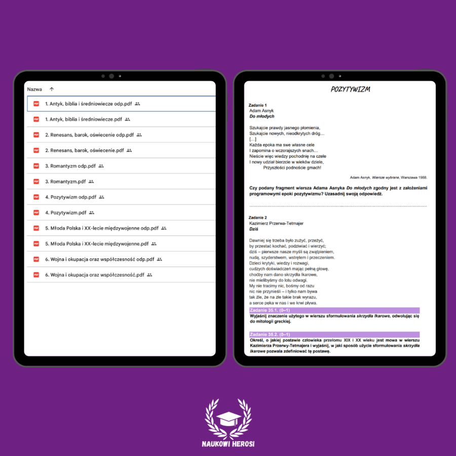 Zbiór zadań maturalnych - Język polski