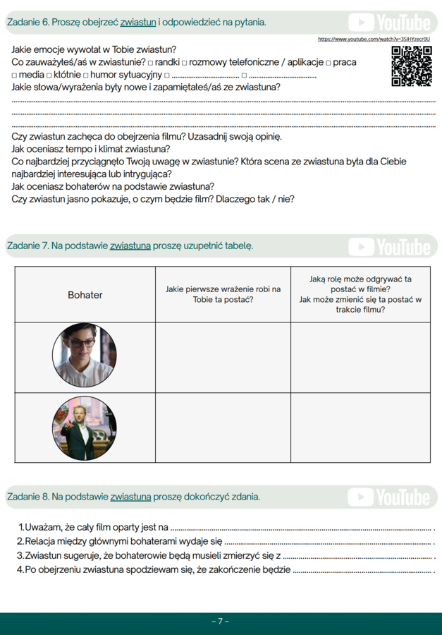 Polski z filmem: Planeta Singli – gotowa lekcja JPJO B1+ B2 C1