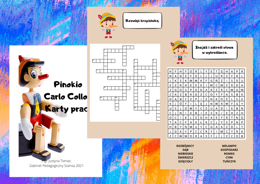 ? ? ? PINOKIO ? ? ? - karty pracy i quiz