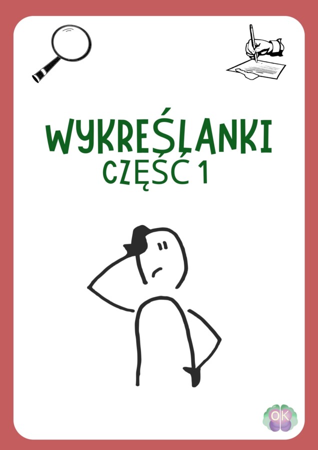 🧩 Wykreślanki tematyczne – język polski | Część 1 (34 strony)