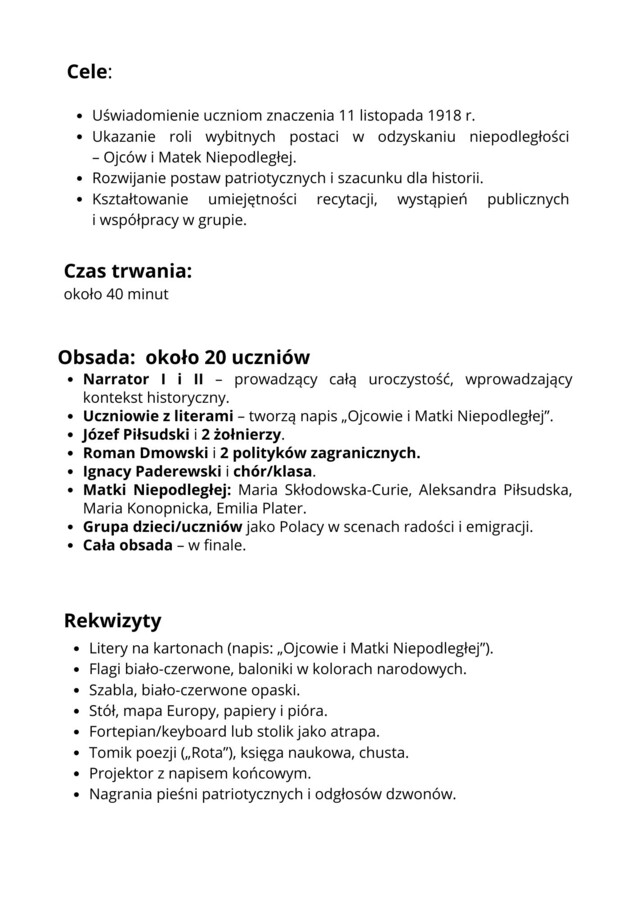 Mega paka na niepodległość