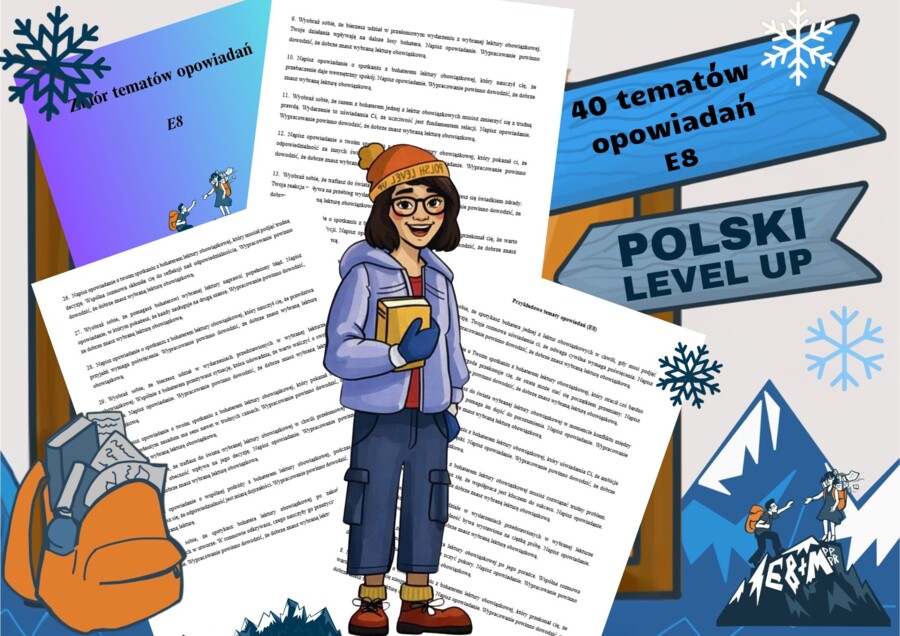40 tematów opowiadań_Polski Level Up
