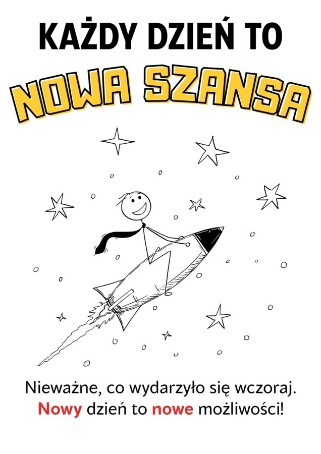 TABLICA POZYTYWNYCH MYŚLI - Dzień Pozytywnego Myślenia