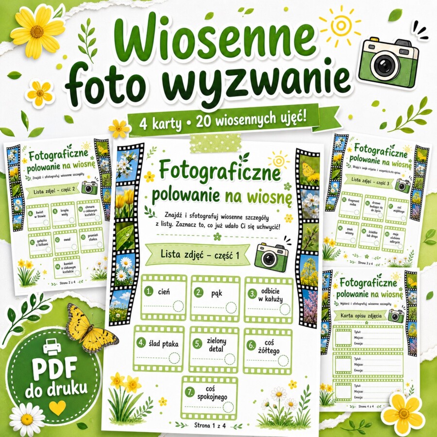 Fotograficzne polowanie na wiosnę