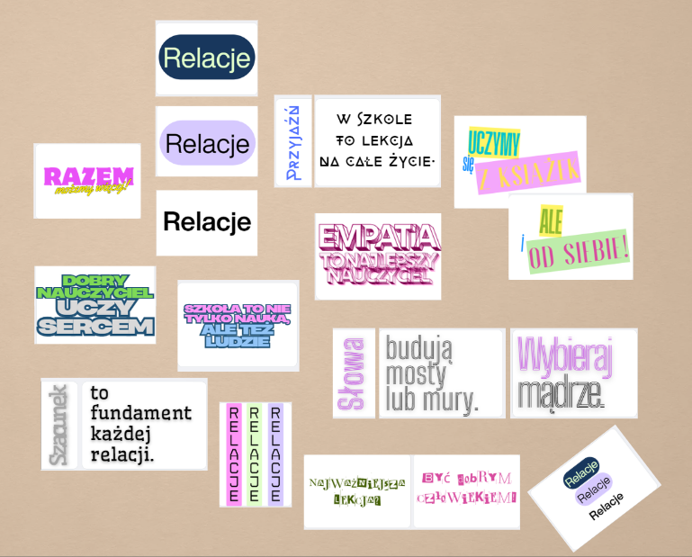 Gazetka szkolna o relacjach w klasie - gazetka ścienna całoroczna!