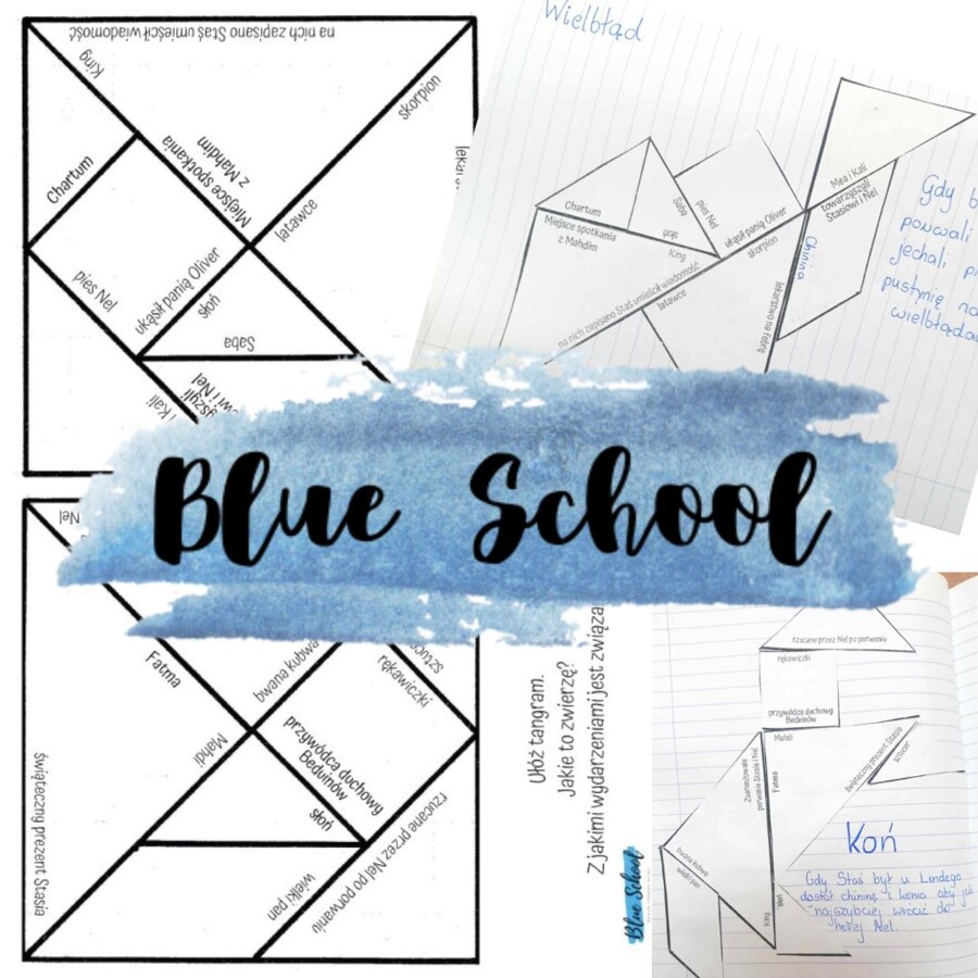 W pustyni i w puszczy - tangram