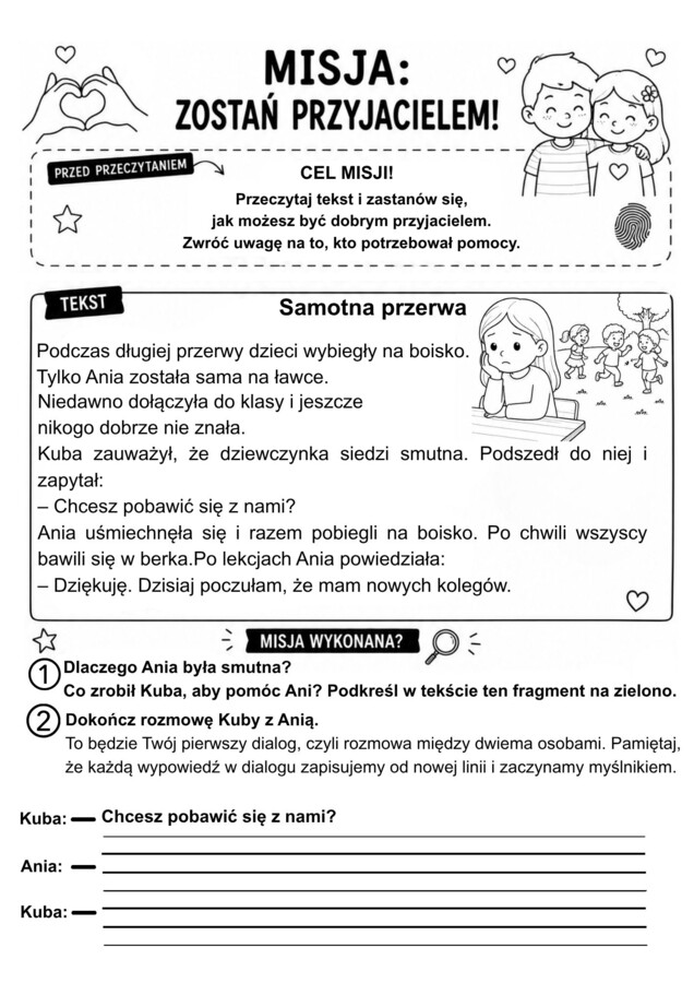 Czytanie z misją