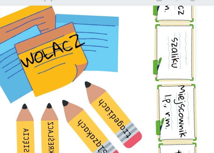 Przypadki - utrwalanie wiadomości