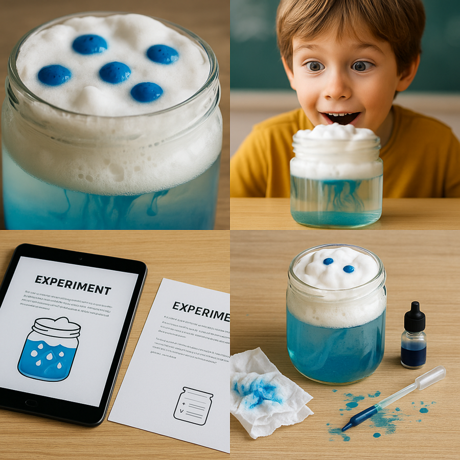 „Burza w Słoiku” — prosty eksperyment