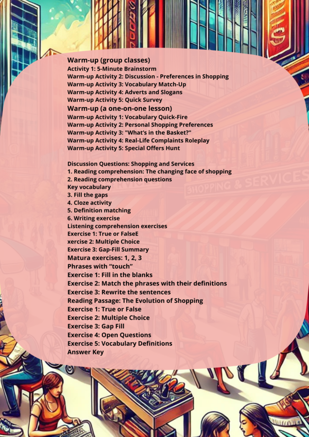 Matura_Powtórka_Shopping and Services