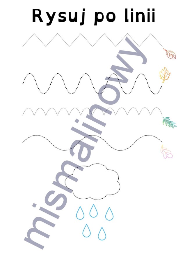 Rysuj po linii