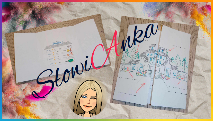 Wklejka do zeszytu "Akademia Pana Kleksa" - baśniowe miejsce wydarzeń + PREZENTACJA GRATIS