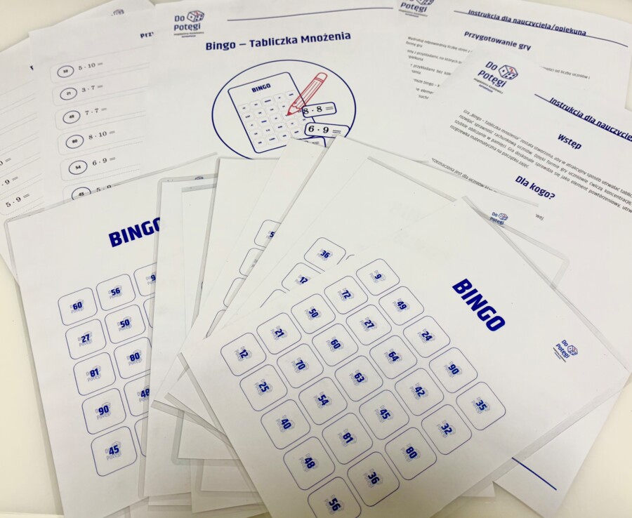 Pakiet 4 gier – Tabliczka mnożenia