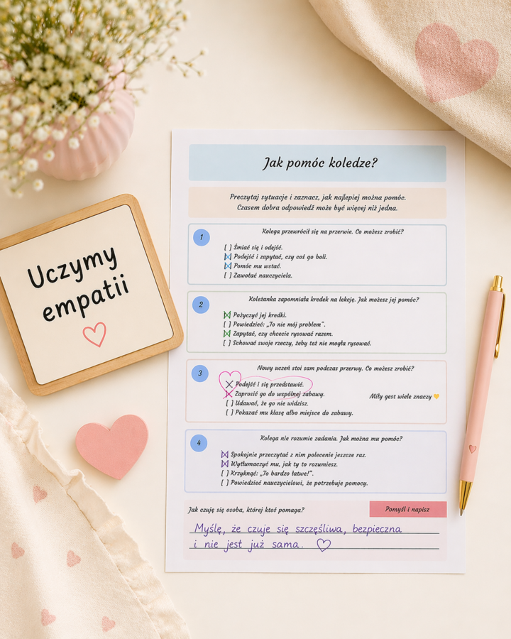 Jak pomóc koledze?