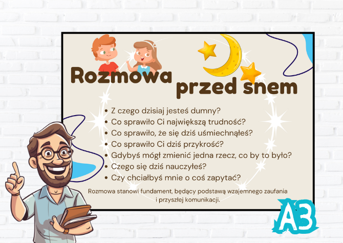 Plakat - Rozmowa przed snem