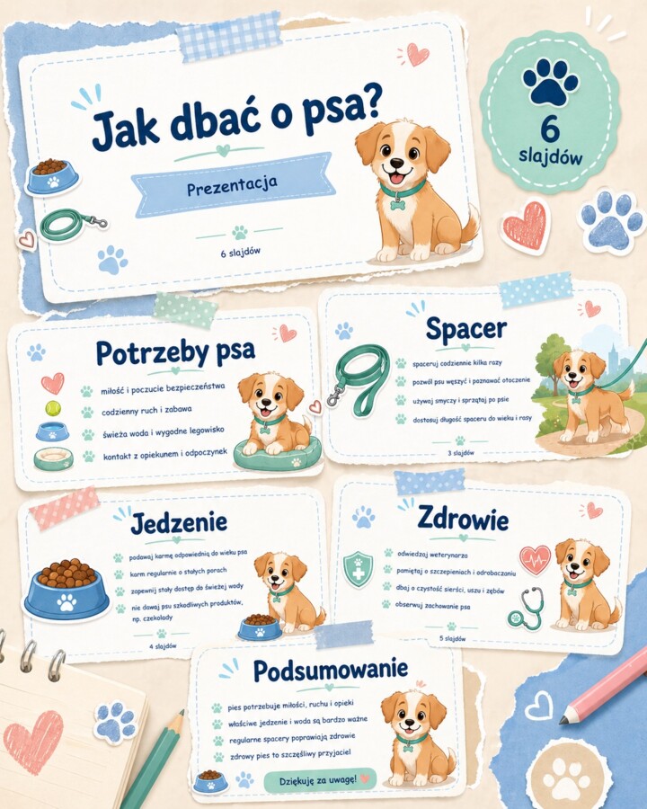 Prezentacja. Jak dbać o psa?