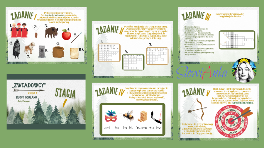 „Zwiadowcy. Ruiny Gorlanu” - STACJE ZADANIOWE